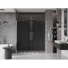 Mexen Velar Duo drzwi prysznicowe rozsuwane 200 cm, grafit, chrom - 871-200-000-42-01