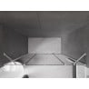 Mexen Velar Duo drzwi prysznicowe rozsuwane 200 cm, grafit, chrom - 871-200-000-42-01