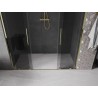 Mexen Velar Duo liuguksed duššiuks 170 cm, grafiit, kuldne - 871-170-000-42-50