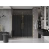 Mexen Velar Duo liuguksed duššiuks 170 cm, grafiit, kuldne - 871-170-000-42-50