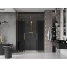 Mexen Velar Duo liuguksed duššiuks 170 cm, grafiit, kuldne - 871-170-000-42-50