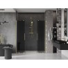Mexen Velar Duo lükand dušiuks 200 cm, grafiit, kuldne harjatud - 871-200-000-42-55
