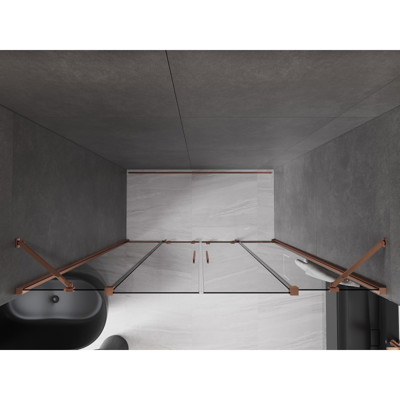 Mexen Velar Duo liuguksed 180 cm, grafiit, roosa kuld - 871-180-000-42-60