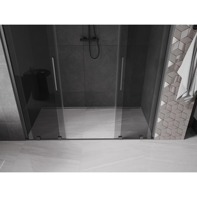 Mexen Velar Duo liuguksed 170 cm, grafiit, harjatud gun gray - 871-170-000-42-66