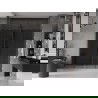 Mexen Velar Duo Schiebetüren für die Dusche 200 cm, Graphit, gebürstetes Gun Gray - 871-200-000-42-66