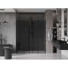 Mexen Velar Duo sliding shower door 170 cm, graphite, black - 871-170-000-42-70