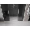 Mexen Velar Duo drzwi prysznicowe rozsuwane 170 cm, grafit, nikiel szczotkowany - 871-170-000-42-97