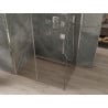 Mexen Omega cabine de douche coulissante 100 x 70 cm, transparent, chrome - 825-100-070-01-00