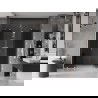 Mexen Velar Duo Schiebeduschtür 180 cm, Graphit, gebürsteter Nickel - 871-180-000-42-97