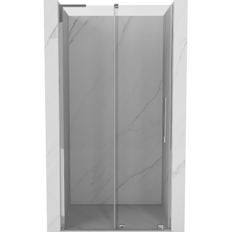 Mexen Velar L klizna vrata za tuš 100 cm, proziran, krom - 871-100-003-01-01