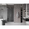 Mexen Velar L drzwi prysznicowe rozsuwane 90 cm, transparent, chrom - 871-090-003-01-01