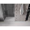Mexen Velar L sliding shower door 100 cm, transparent, chrome - 871-100-003-01-01