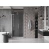 Mexen Velar L porte de douche coulissante 100 cm, transparent, chrome - 871-100-003-01-01