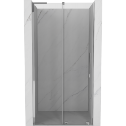 Mexen Velar L drzwi prysznicowe rozsuwane 110 cm, transparent, chrom - 871-110-003-01-01