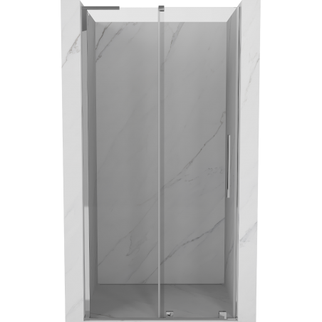 Mexen Velar L drzwi prysznicowe rozsuwane 120 cm, transparent, chrom - 871-120-003-01-01