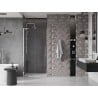 Mexen Velar L porte de douche coulissante 100 cm, transparent, chrome - 871-100-003-01-01