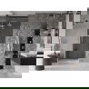 Mexen Velar L schuif douchedeur 110 cm, transparant, wit - 871-110-003-01-20
