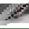 Mexen Velar L schuif douchedeur 110 cm, transparant, wit - 871-110-003-01-20
