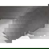 Mexen Velar L schuif douchedeur 110 cm, transparant, wit - 871-110-003-01-20