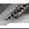 Mexen Velar L schuifdouchedeur 90 cm, transparant, geborsteld goud - 871-090-003-01-55