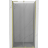 Mexen Velar L Duschschiebetür 110 cm, transparent, gold gebürstet - 871-110-003-01-55