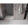 Mexen Velar L lükanddushuks 90 cm, läbipaistev, harjatud vask - 871-090-003-01-65