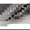 Mexen Velar L schuifbare douchedeur 100 cm, transparant, geborsteld koper - 871-100-003-01-65