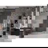 Mexen Velar L Schiebetür Duschwand 120 cm, transparent, gebürstetes Kupfer - 871-120-003-01-65