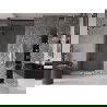 Mexen Velar L Schiebetür für Dusche 120 cm, transparent, gun grau gebürstet - 871-120-003-01-66