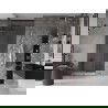 Mexen Velar L Schiebetür für Dusche 120 cm, transparent, gun grau gebürstet - 871-120-003-01-66