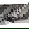 Mexen Velar L Duschabtrennung Schiebetür 100 cm, transparent, schwarz - 871-100-003-01-70