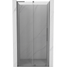 Mexen Velar L sliding shower doors 90 cm, transparent, gun metal - 871-090-003-01-95