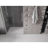 Mexen Velar L portes de douche coulissantes 110 cm, transparent, nickel brossé - 871-110-003-01-97