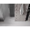 Mexen Velar L 90 cm Sliding Shower Door, Frosted, Chrome - 871-090-003-31-01