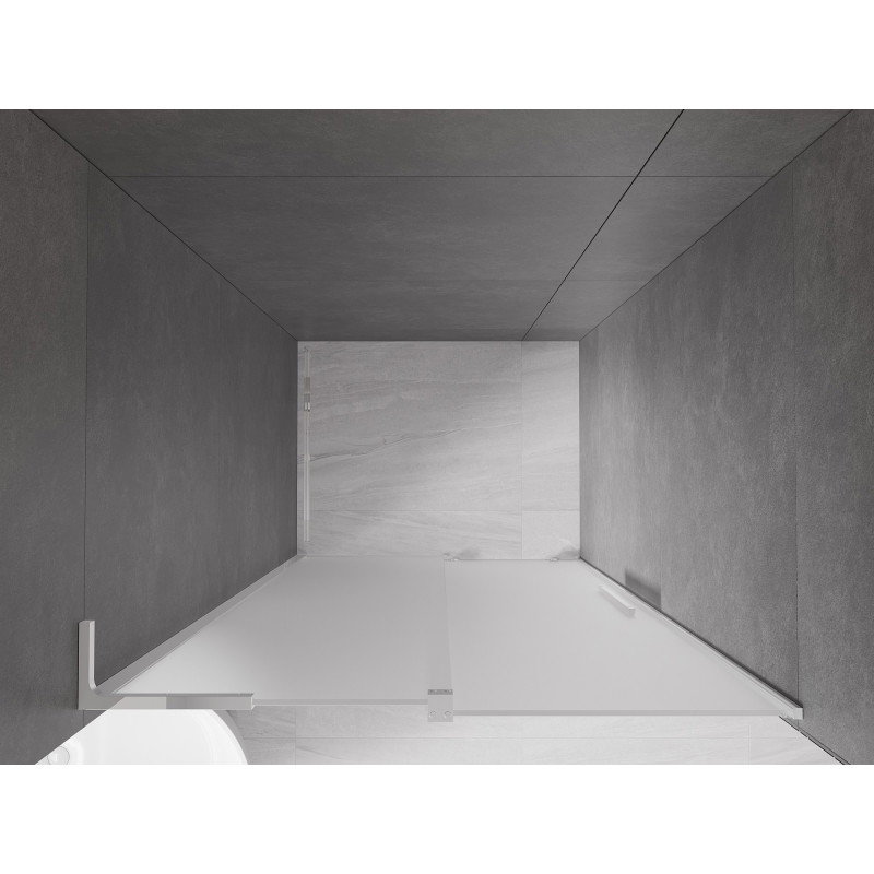 Mexen Velar L liuguksed 90 cm, härmatis, kroom - 871-090-003-31-01