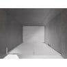 Mexen Velar L drzwi prysznicowe rozsuwane 90 cm, szron, chrom - 871-090-003-31-01
