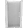 Mexen Velar L Schiebetür Dusche 100 cm, Sichtschutz, weiß - 871-100-003-31-20