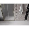 Mexen Velar L sliding shower door 90 cm, frost, gold - 871-090-003-31-50