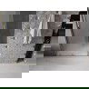 Mexen Velar L Schiebetür Dusche 100 cm, Mattglas, Gold - 871-100-003-31-50