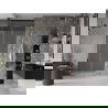 Mexen Velar L Duschschiebetür 110 cm, mattiert, gold - 871-110-003-31-50