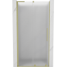 Mexen Velar L sliding shower door 120 cm, frosted, brushed gold - 871-120-003-31-55