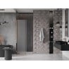Mexen Velar L, Schiebetür 90 cm, mattiert, Roségold - 871-090-003-31-60