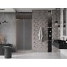 Mexen Velar L 90 cm Sliding Shower Door, Frosted, Brushed Copper - 871-090-003-31-65