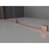 Mexen Velar L liuguks dušširuumi jaoks 120 cm, matt, harjatud vask - 871-120-003-31-65