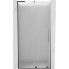 Mexen Velar L klizna vrata za tuš 90 cm, mat, četkano sivo - 871-090-003-31-66
