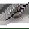 Mexen Velar L Schiebetür 100 cm, gefrostet, gun gray gebürstet - 871-100-003-31-66