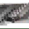 Mexen Velar L Schiebetür 100 cm, gefrostet, gun gray gebürstet - 871-100-003-31-66
