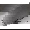 Mexen Velar L schuifdouchedeur 90 cm, matglas, zwart - 871-090-003-31-70