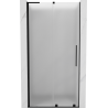 Mexen Velar L verschiebbare Duschabtrennung 120 cm, matt, schwarz - 871-120-003-31-70