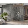 Mexen Omega schuifbare douchecabine 120 x 90 cm, transparant, chroom - 825-120-090-01-00